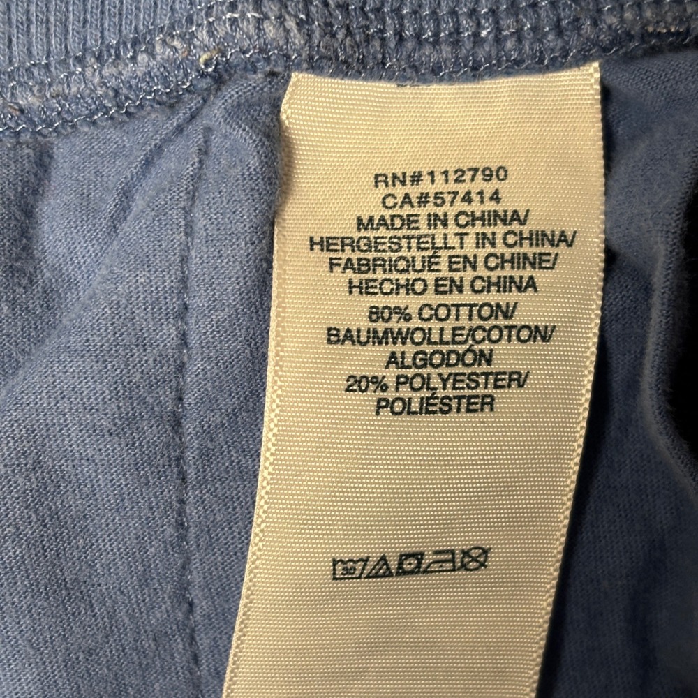 True Religion Sweatpants Mens Large Branded Slim Jogger Sky Blue Buddha Logo - Picture 5 of 14